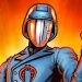 Cobra Commander (helmet) full figure artwork