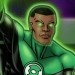Green Lantern - John Stewart flying