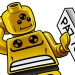 Lego Crash Test minifigure