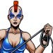 Linda, the Shadow Warriors' bad girl from Technos' arcade game, Double Dragon II.