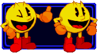 Pac Man Sprites No Background