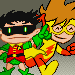 Sprites based on the Tiny Titans from DC Comics